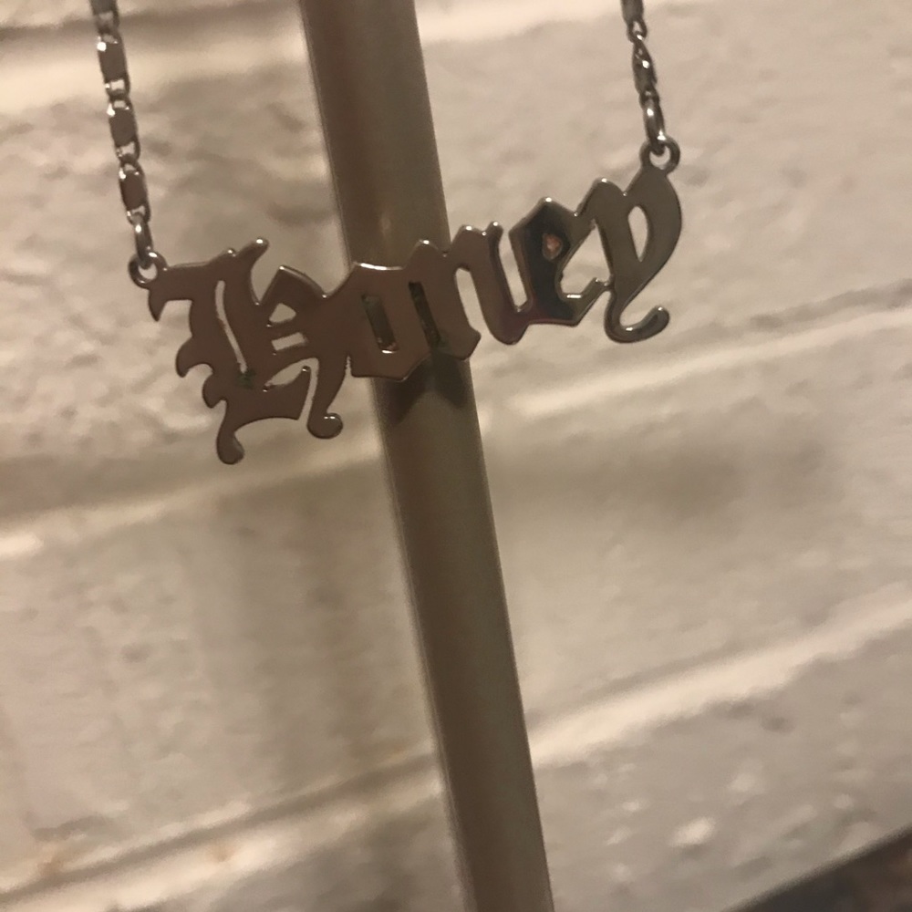 Sterling silver honey necklace great qualitychain